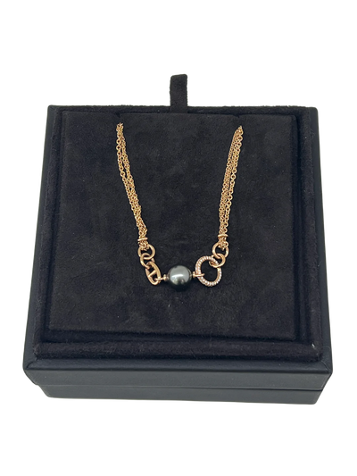 Hermes Albertine necklace - Rose Gold