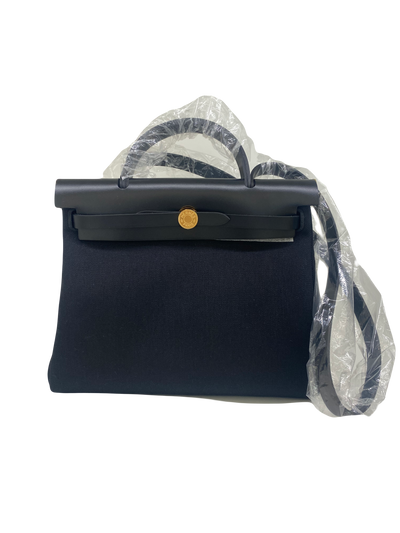 Hermes Herbag Zip 31 Noir GHW - SOLD