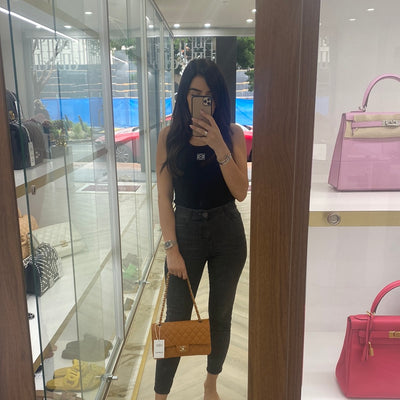 Chanel Classic Medium Flap Bag - Pumpkin CGHW