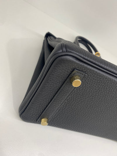 Hermes Birkin 25 Noir GHW Touch