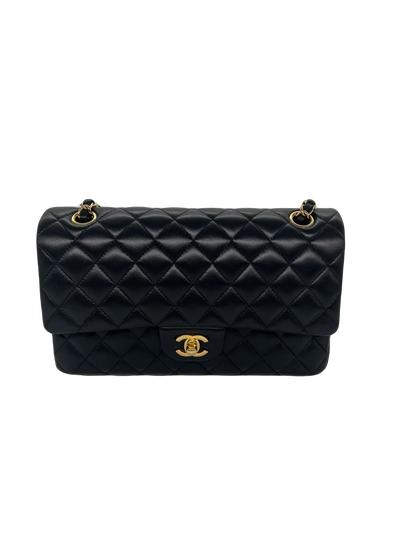 Chanel Classic Flap Bag Medium - Black Lambskin GHW - SOLD
