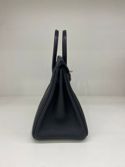 Hermes Birkin 25 Noir GHW Touch