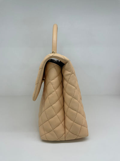 Chanel Coco Handle Beige - Large