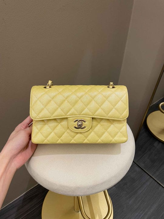 Chanel 19S Classic Flap Small - Yellow (OE)