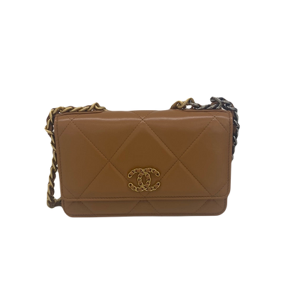 Chanel 19 WOC (Wallet on Chain) Caramel CGHW