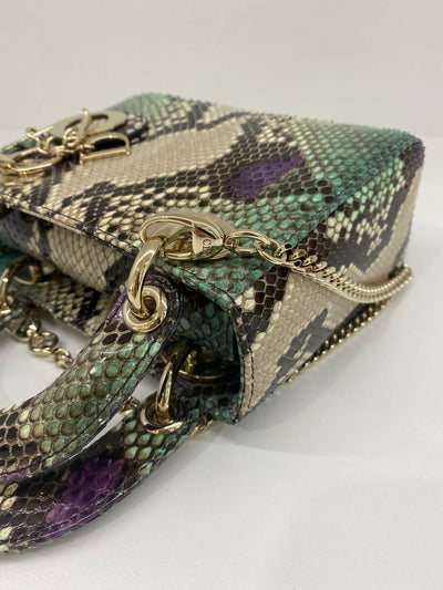 Dior Mini Lady Dior Python