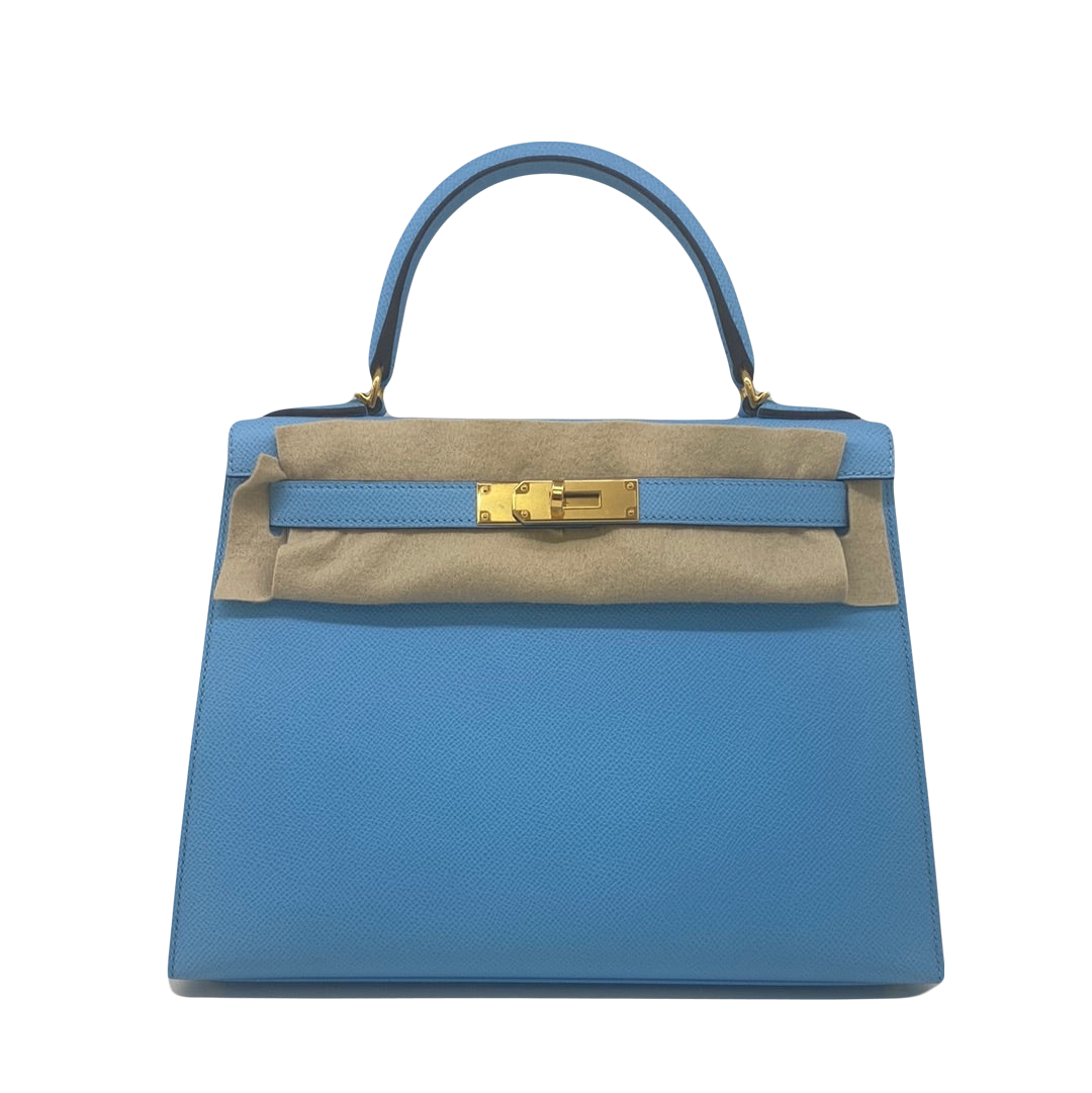 Hermes Kelly 28 Blue Celeste GHW - SOLD