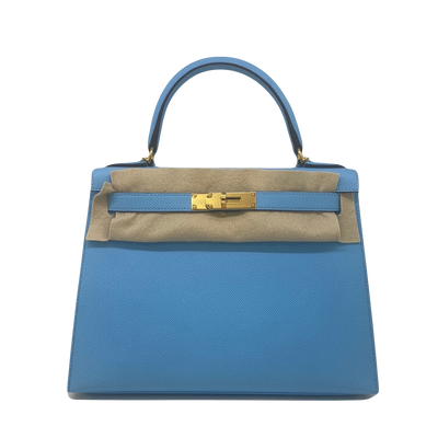 Hermes Kelly 28 Blue Celeste GHW - SOLD