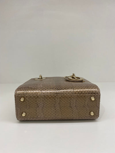 Christian Dior - Lady Dior Mini Watersnake
