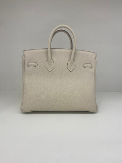 Hermes Birkin 25 Craie RGHW - SOLD