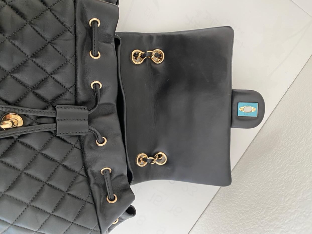 Chanel Urban Spirit Backpack Black GHW (OE)