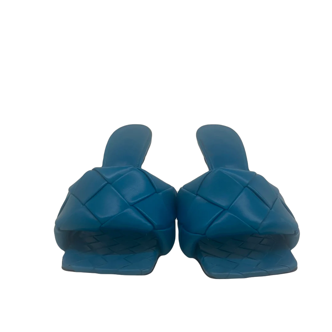 Bottega Veneta Lido Mule Blue Size 38