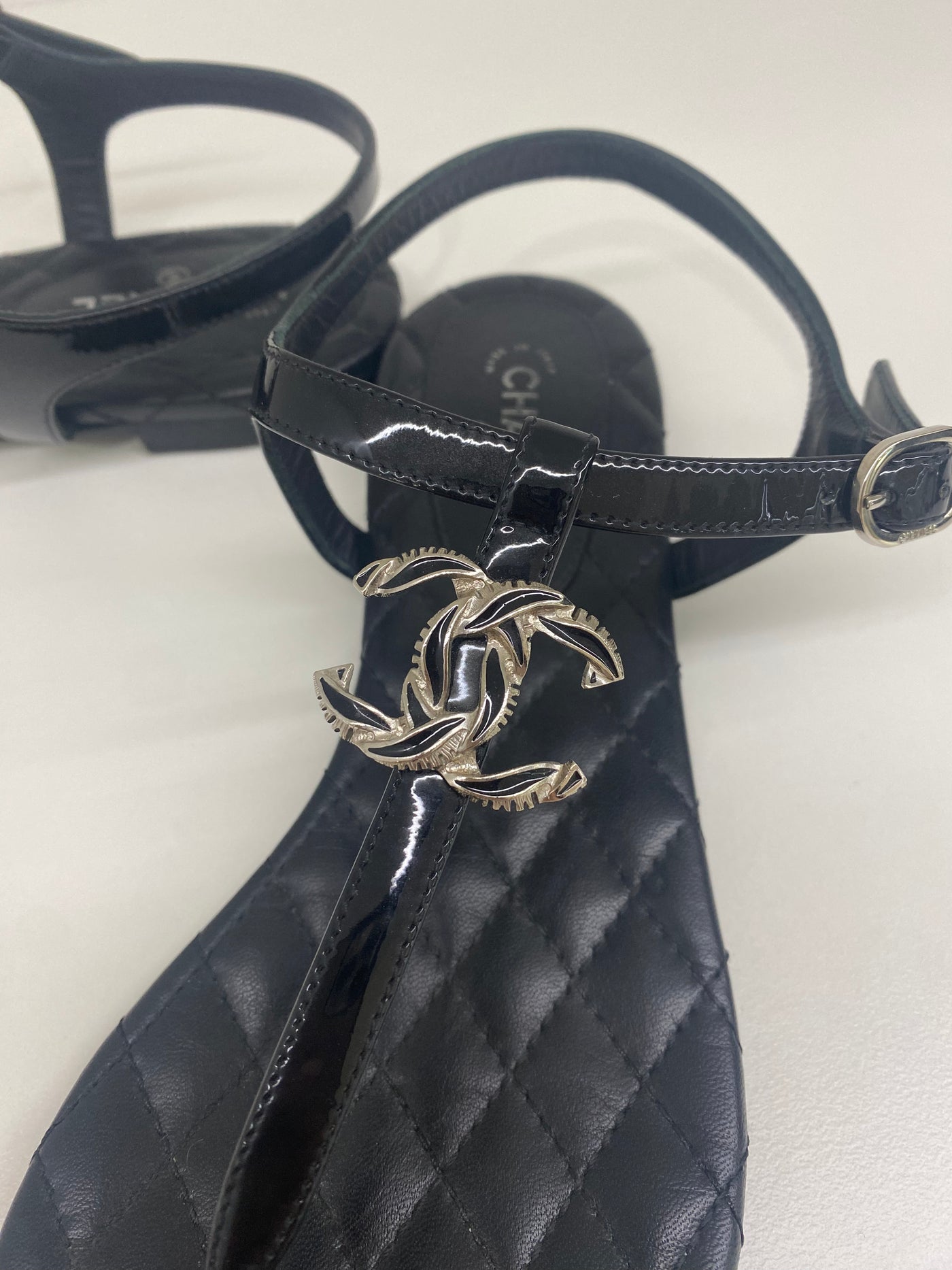 Chanel Thong Sandals 36.5 - SOLD