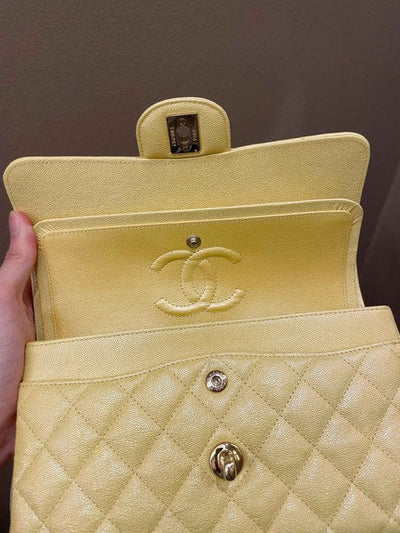 Chanel 19S Classic Flap Small - Yellow (OE)