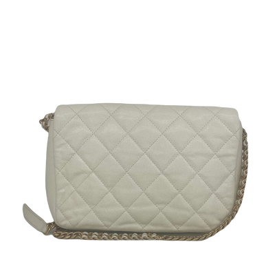 Chanel Flap Bag White GHW