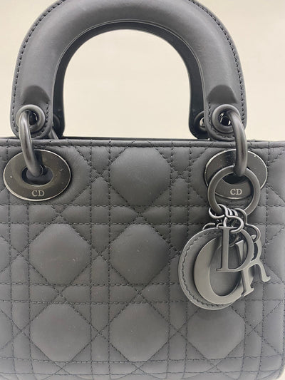 Christian Dior - Lady Dior Mini - Matte Black