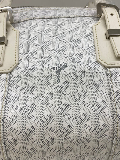 Goyard White Duffle bag - Croisière 50