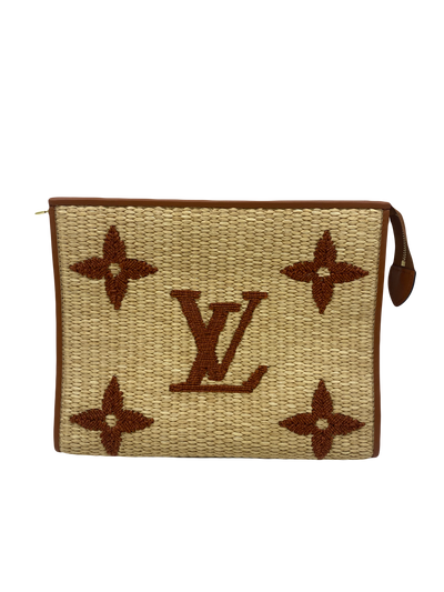 Louis Vuitton Raffia Poche Toilette 26