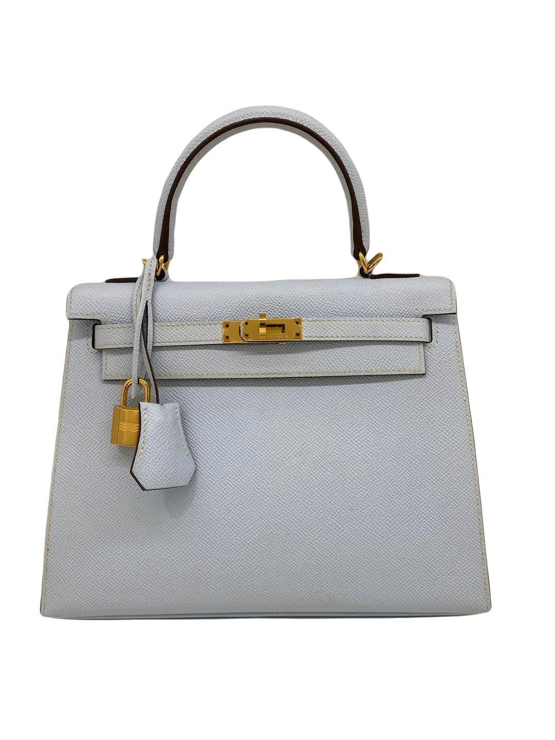 Hermes Kelly 25 Bleu Brume GHW - SOLD