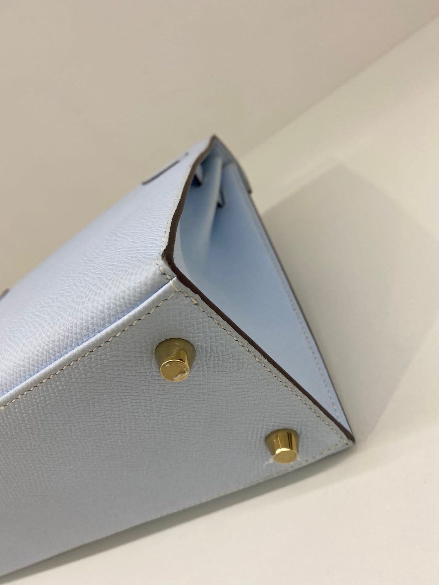 Hermes Kelly 25 Bleu Brume - Glam & Glitter