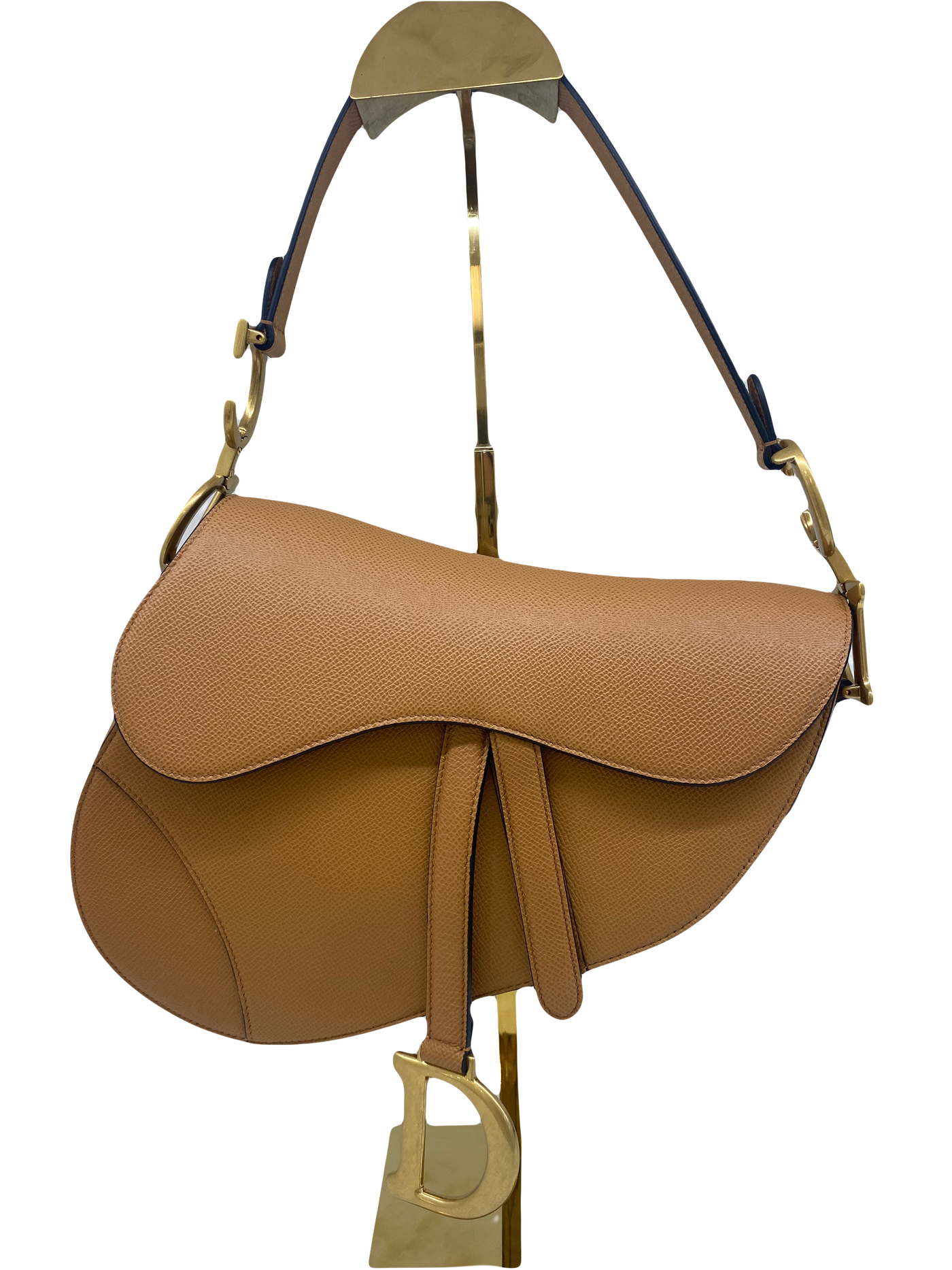 Dior Saddle Bag Tan Leather