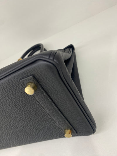 Hermes Birkin 25 Noir GHW Touch