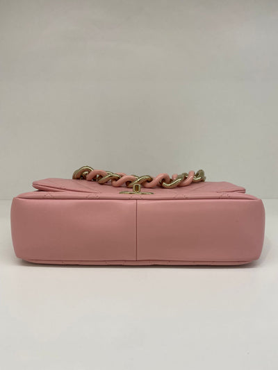Chanel Light Pink Flap Bag GHW