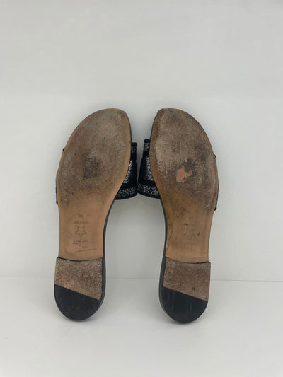 Dior DWay Slides Black - Size 36
