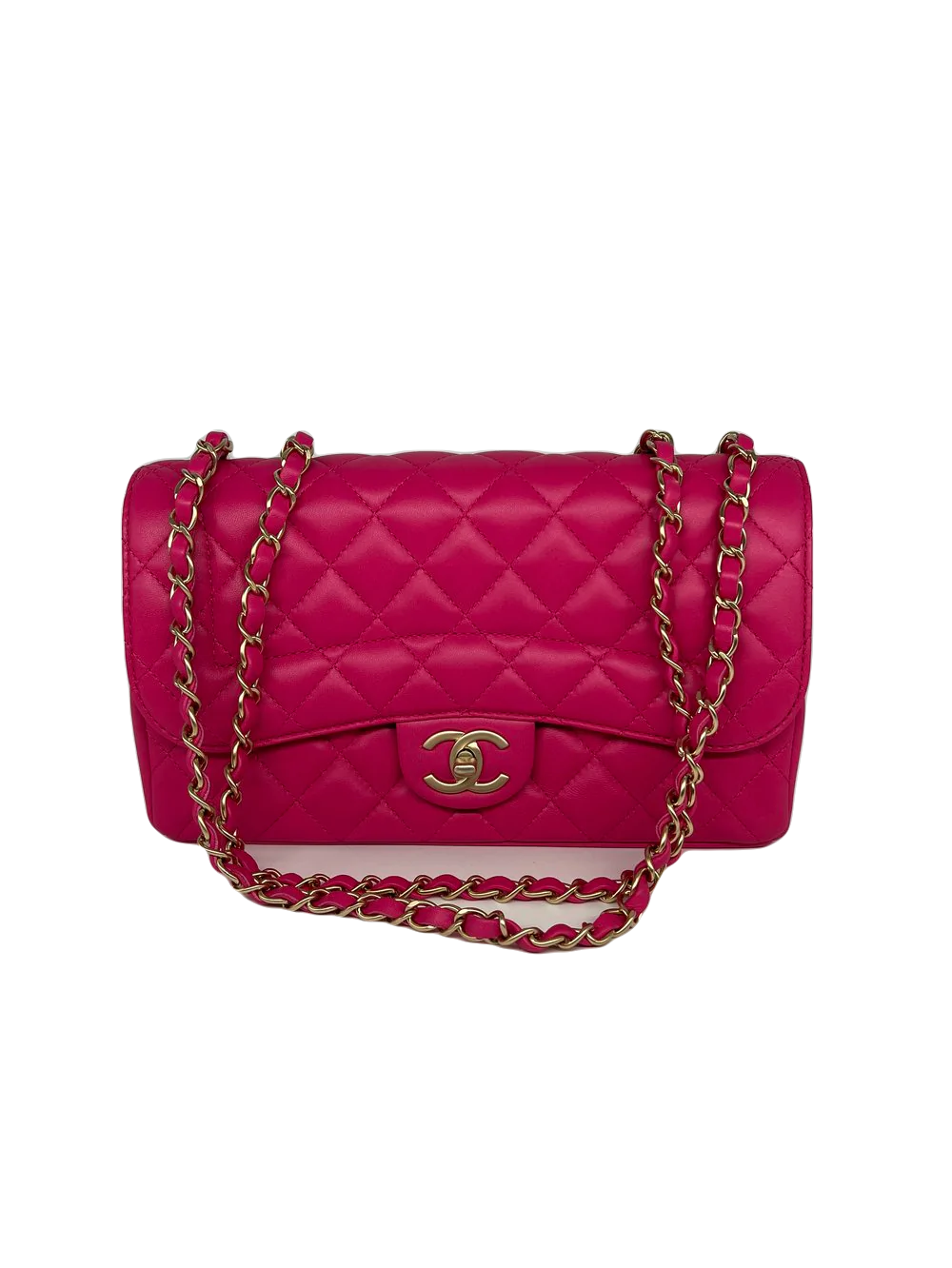 Chanel 2015 Diana Flap Bag Pink GHW - SOLD
