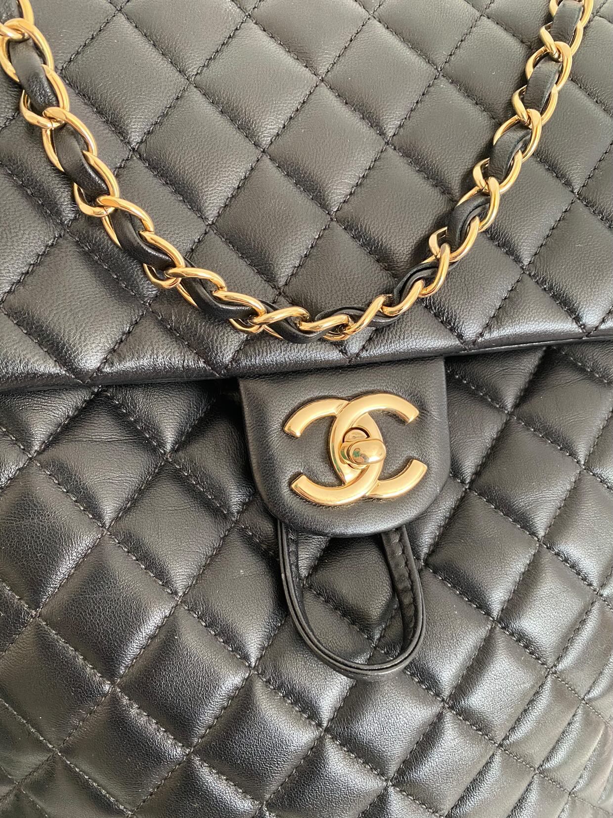 Chanel Urban Spirit Backpack Black GHW (OE)