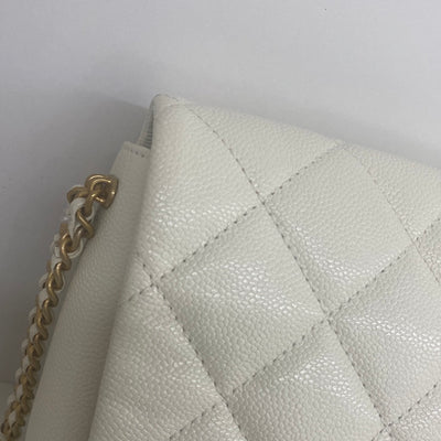 Chanel Flap Bag White GHW