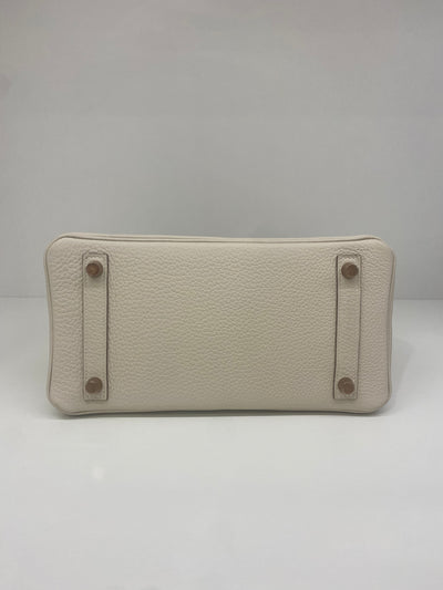 Hermes Birkin 25 Craie RGHW - SOLD