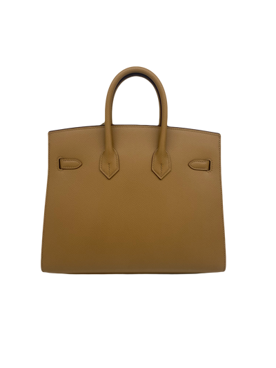 Hermes Birkin 25 Sellier Biscuit GHW