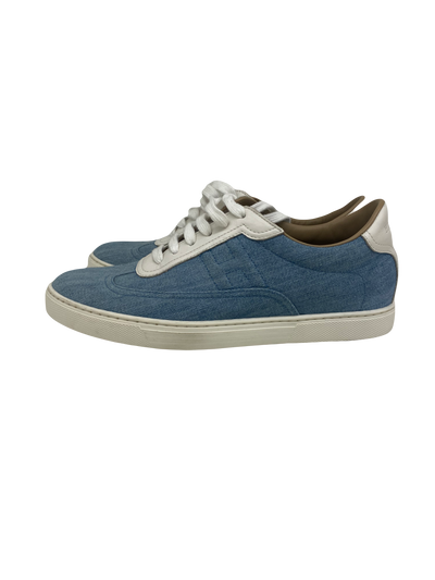 Hermes Denim Sneakers - Size 41