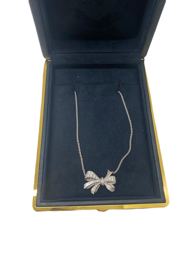 Graff Diamond Bow Necklace